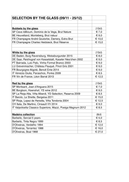 by the glass - Sir Kwinten