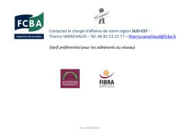 SUD-EST - FCBA FORMATION