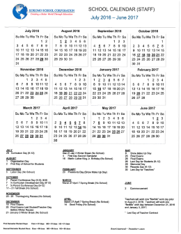 STAFF - Kokomo School