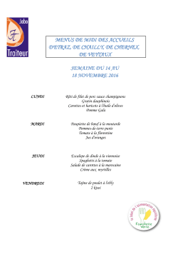 Feuilles menus écolesm