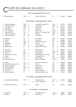 coupe de lorraine 2016/2017