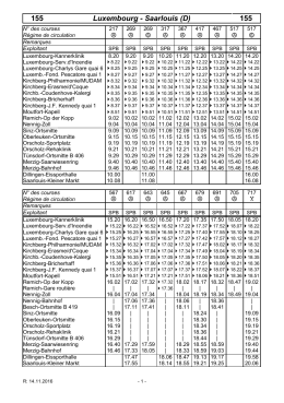 155 Luxembourg - Saarlouis (D) 155