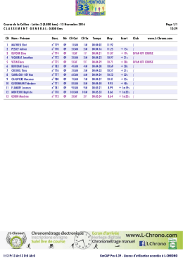 Course de la Colline - Lutins 2 (0.800 kms) - 13 - L