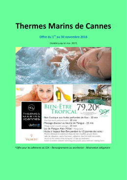 Thermes Marins de Cannes