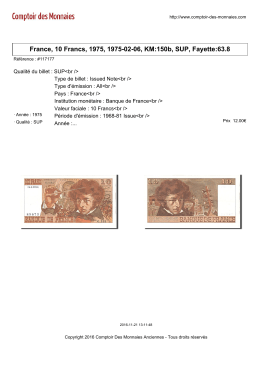 France, 10 Francs, 1975, 1975-02