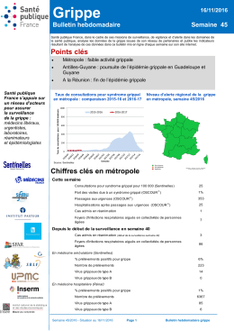 Bulletin semaine 45 - InVS