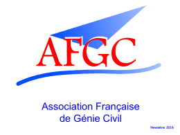 L`Association Fran&ccedil;aise de G&eacute;nie Civil (AFGC)