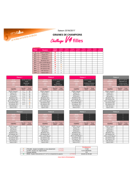 V4 Filles - Volley en Drôme Ardèche