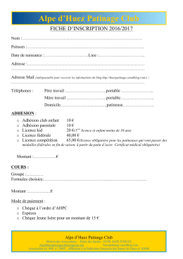 Alpe d`Huez Patinage Club