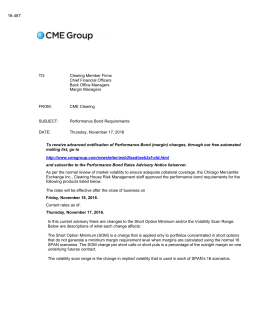 16-487 TO - CME Group