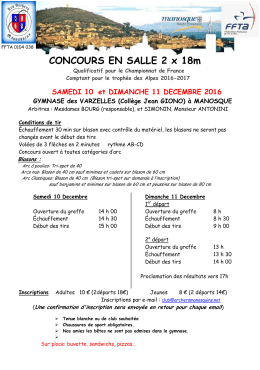 manosque - les archers de pietramal