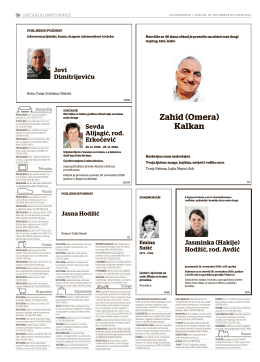 Zahid (Omera) Kalkan - Sarajevo