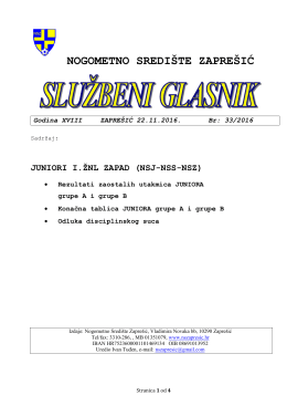Glasnik NS Zaprešić 33-2016
