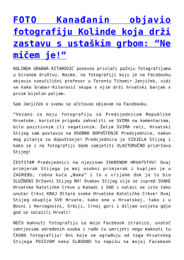Ne mičem je!