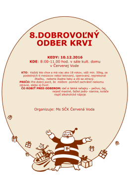 stiahnuť - Obec Červená Voda