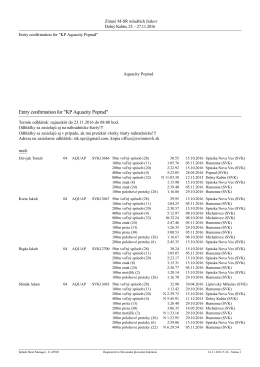 Prijat&eacute; &scaron;tarty