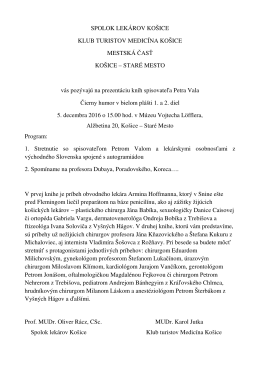 Čierny humor v bielom pl&aacute;&scaron;ti