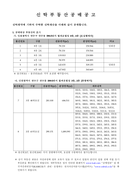 신 탁 부 동 산 공 매 공 고