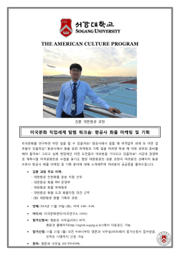 THE AMERICAN CULTURE PROGRAM