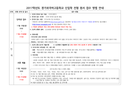 2단계 접수방법안내 - Uway 원서접수