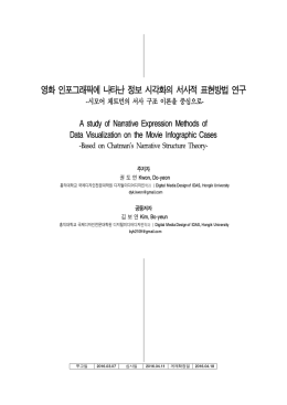 영화 인포그래픽에 나타난 정보 시각화의 서사적
