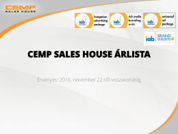 cemp sales house &aacute;rlista