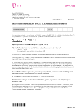 szerződ&eacute;s-kieg&eacute;sz&iacute;t&eacute;s domino netplusz xl adat
