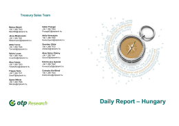 Daily Report – Hungary