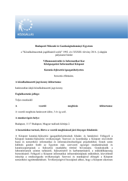 "K&ouml;zalkalmazottak jog&aacute;ll&aacute;s&aacute;r&oacute;l sz&oacute;l&oacute;" 1992. &eacute;vi XXXIII. t