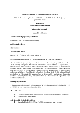 "Közalkalmazottak jogállásáról szóló" 1992. évi XXXIII. t