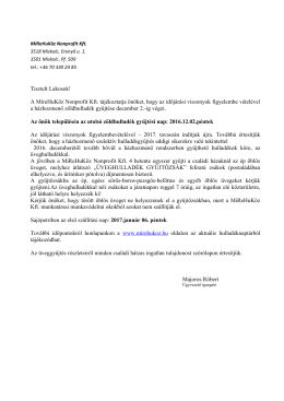 ÜZLETRÉSZ ÁTRUHÁZÁSI SZERZŐDÉS
