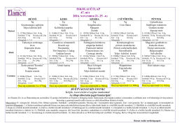 SZOCI&Aacute;LIS &Eacute;TKEZTET&Eacute;S