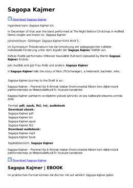 Sagopa Kajmer pdf - Beaches Gymnastics