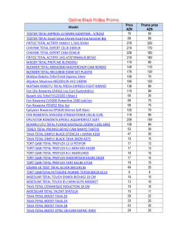 Online Black Friday Promo