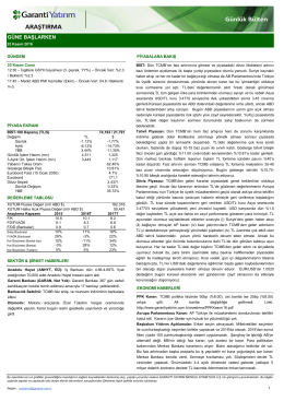 g&uuml;ne başlarken - Garanti Yatırım