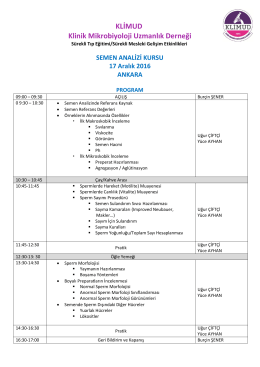 KLİMUD Klinik Mikrobiyoloji Uzmanlık Derneği