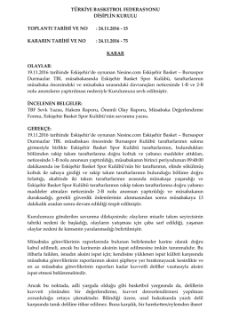 türkiye basketbol federasyonu