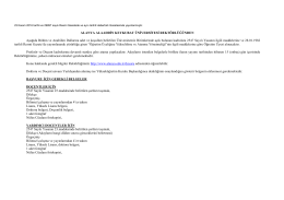 23 Kasım 2016 Tarihli &Ouml;ğretim &Uuml;yesi İlanı