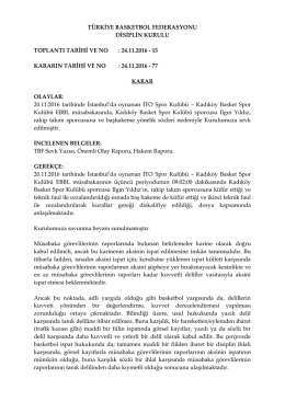 türkiye basketbol federasyonu