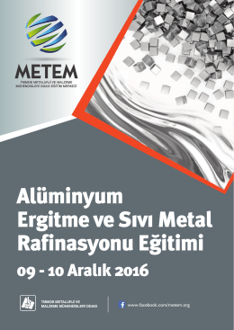 Eğitim Yeri - TMMOB Metalurji ve Malzeme Mühendisleri Odası