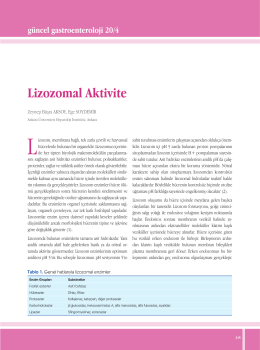 Makale PDF - G&uuml;ncel Gastroenteroloji