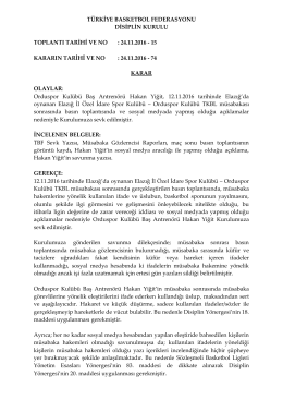 türkiye basketbol federasyonu