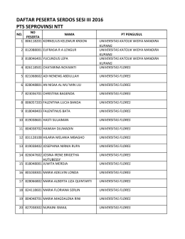 Data D4 PTS Se Prov NTT