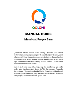 Panduan Proyek - qoloni indonesia