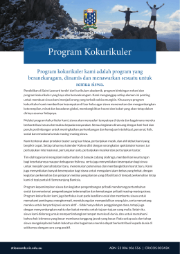 Program Kokurikuler
