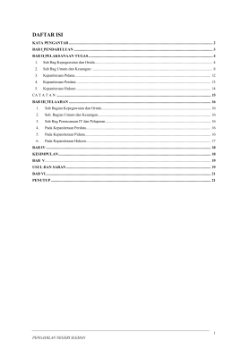 BAB I - Pengadilan Negeri Sleman