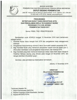 deputi bidang penempatan
