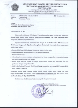 kementerian agama republik indonesia