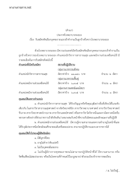 ประกาศรับสมัคร