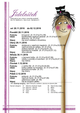 J&iacute;deln&iacute;ček Z&Scaron; 48. t&yacute;den 2016